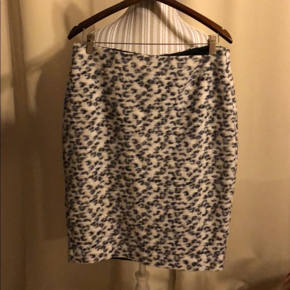 Cheetah Print Pencil Skirt